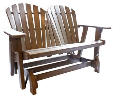 Breezesta Coastal Adirondack Double Glider