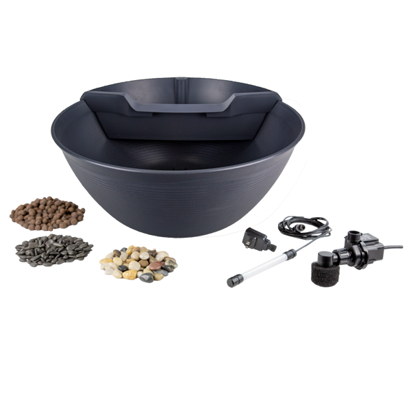 Aquascape AquaGarden Mini Pond Kit- Steel Gray